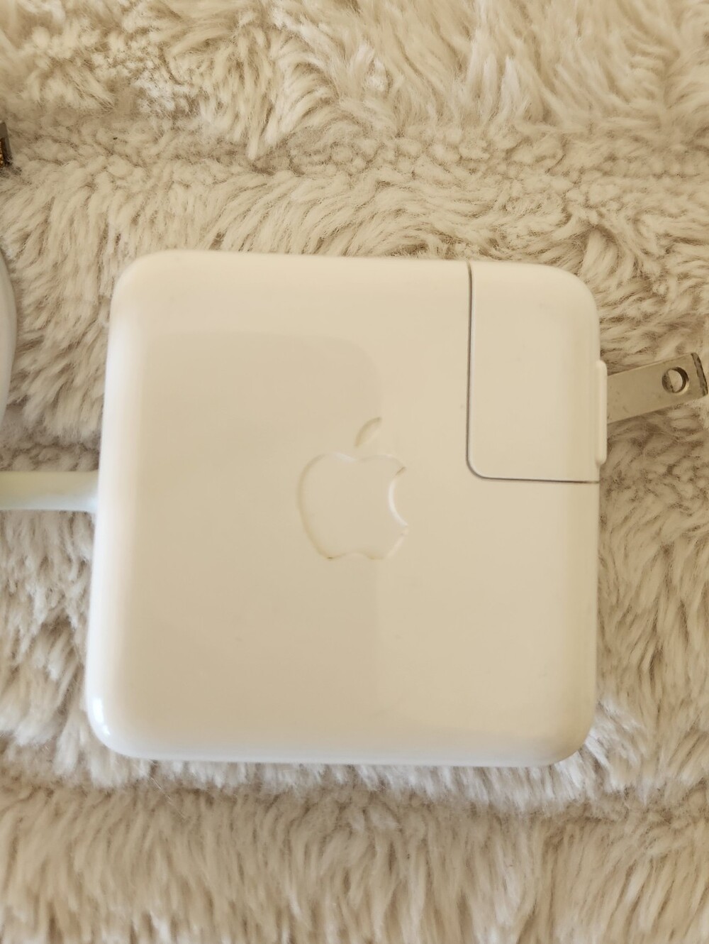 Apple Genuine OEM 45 Watt MagSafe 2 Power Charger  White A1436